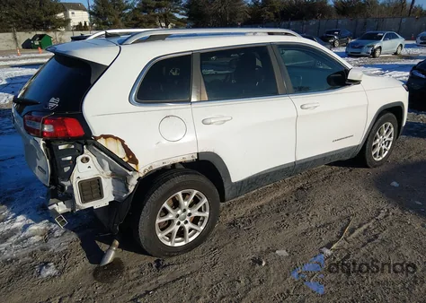 2014 Jeep Cherokee Latitude z USA, uszkodzony, nr VIN 1C4PJMCS4EW124843